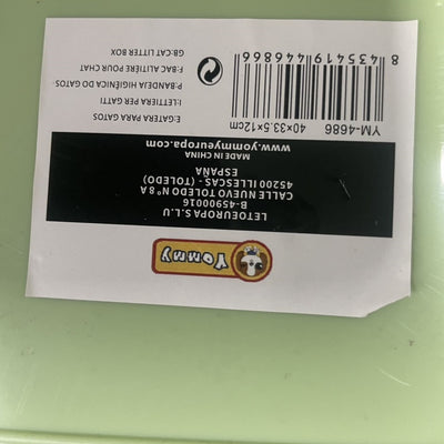 Caixa de areia para gatos pequenos