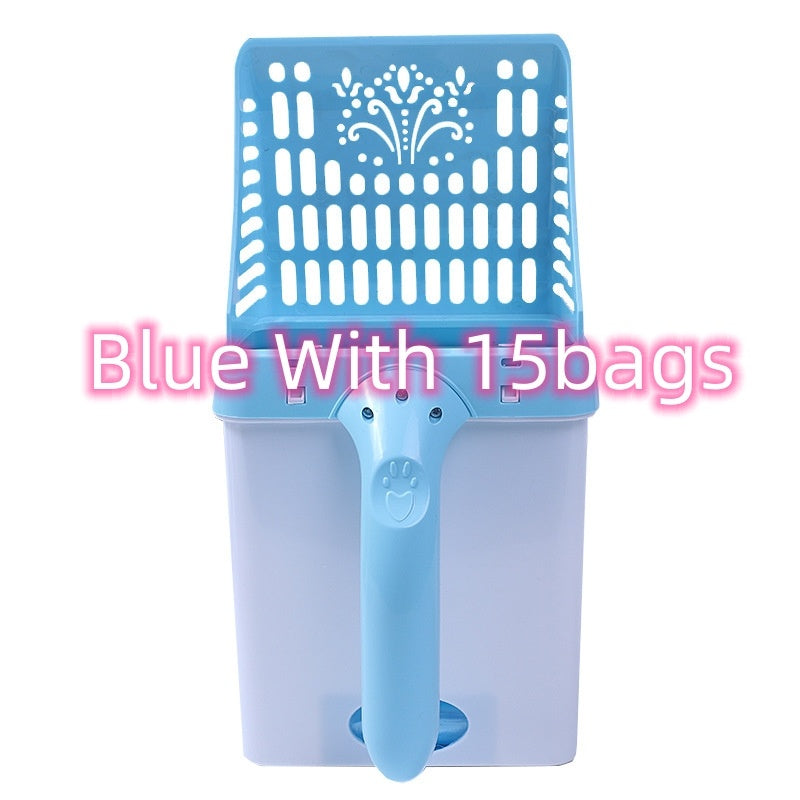 Neater Litter Genie Scooper Cat Litter Sifter Scoop System Kitty Litter Scooper com sacos de resíduos extras da Neater Litter Scooper