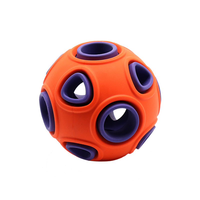 Bola de brinquedo para cachorro com som luminoso
