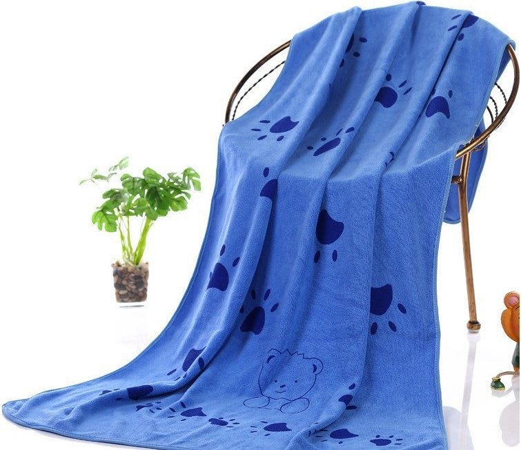Toalha de banho para cães Toalha de banho superabsorvente
