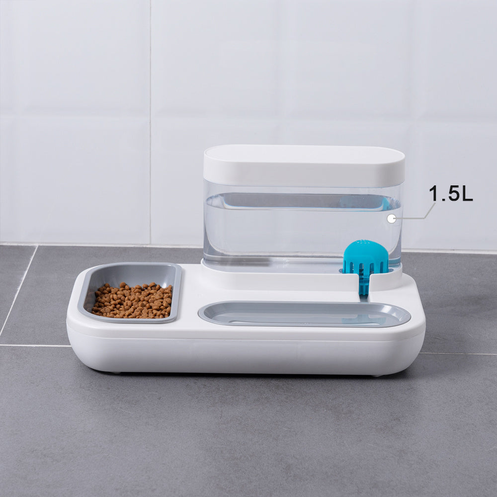 Taça de alimentação automática para gatos, taças para alimentação de cães e gatos, bebedouro para gatinhos, capacidade de 1,5 L, produtos para alimentação de cachorros