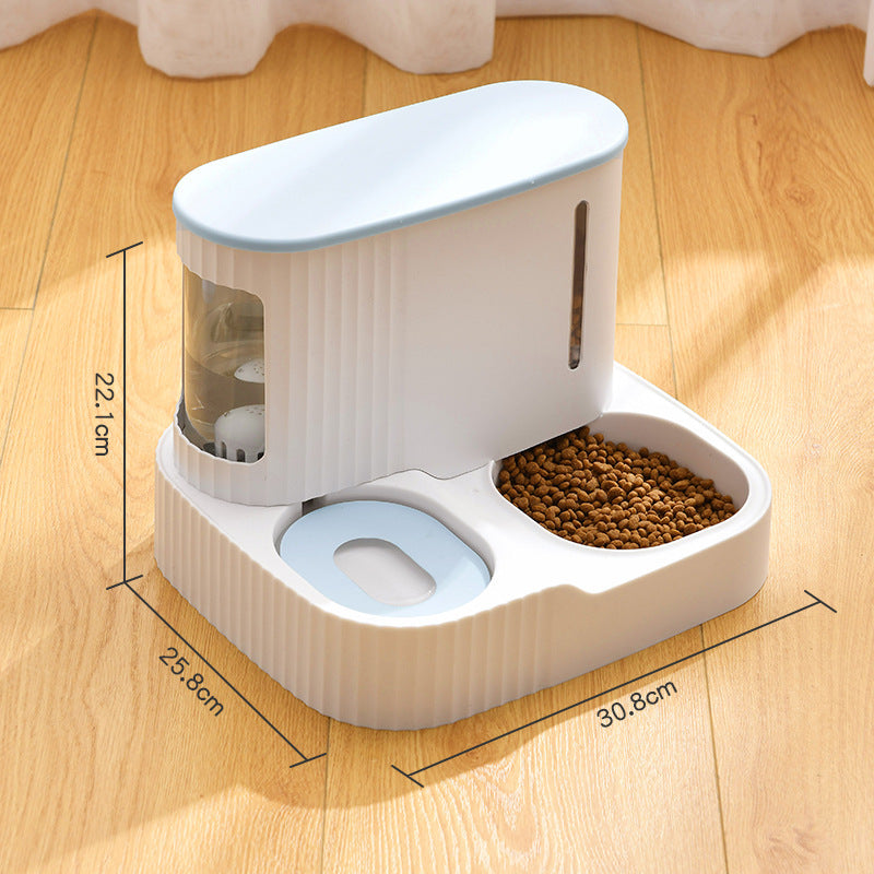 Bebedouro automático para gatos, alimentador de água integrado