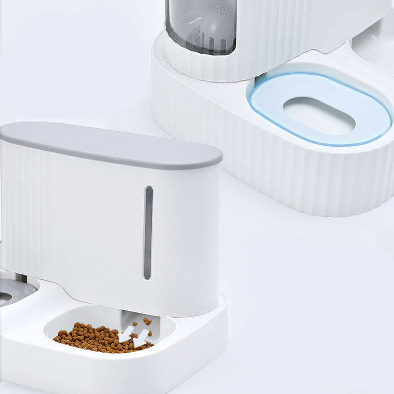 Bebedouro automático para gatos, alimentador de água integrado