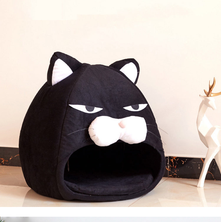 Cama para gato, tapete para areia para gatos, ninho para dormir, cama para animais de estimação