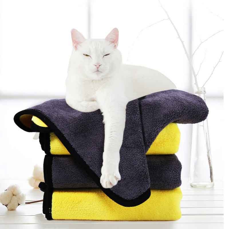 Toalha absorvente para animais de estimação