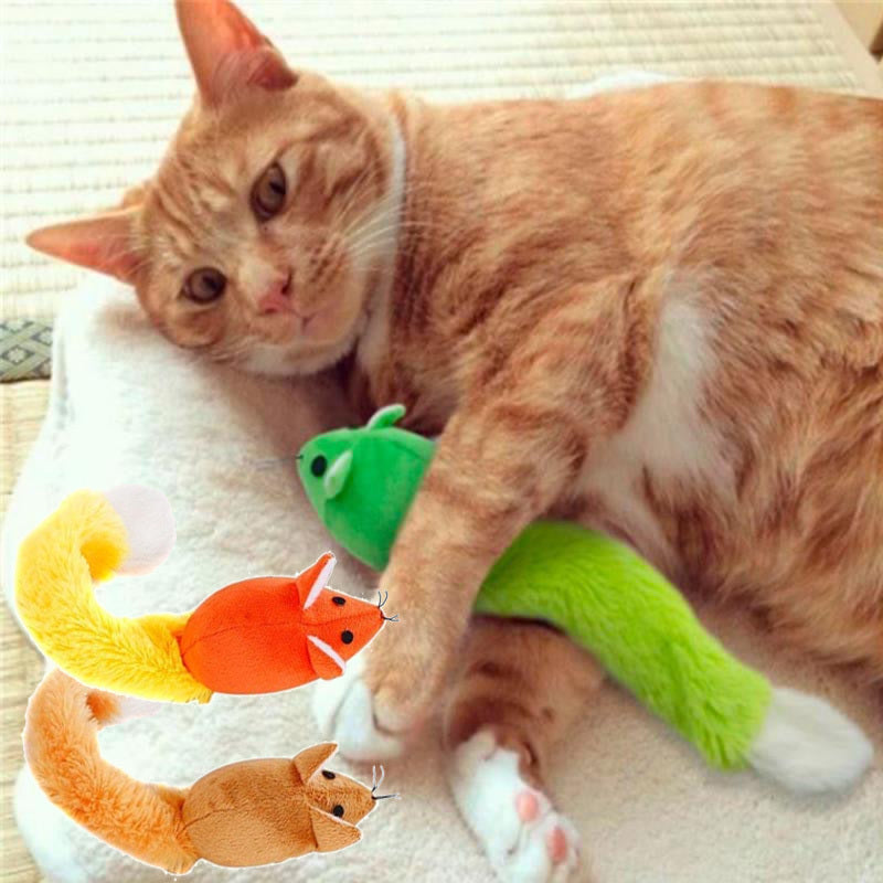 Brinquedos de provocação para gatos e ratos de cauda longa, brinquedos engraçados para animais de estimação, brinquedos para gatos, treinamento de ratos, brinquedos engraçados para brincar, produtos interativos para animais de estimação