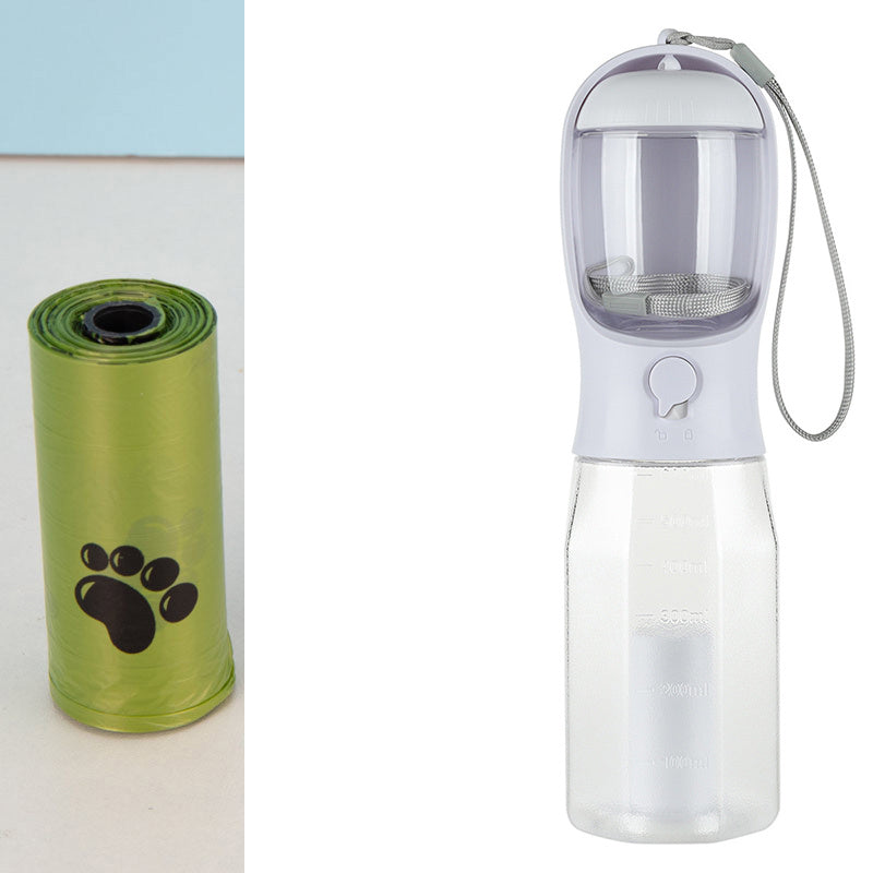 Garrafa de água portátil para cães e gatos