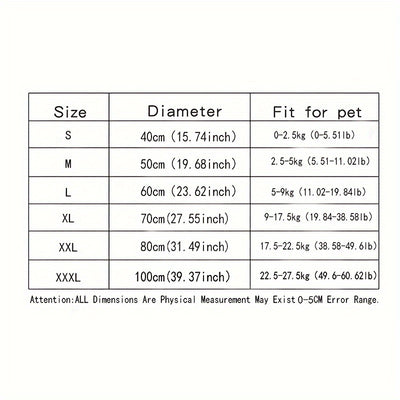 Cama de pelúcia macia Donut Cuddler de pele sintética para cães e gatos