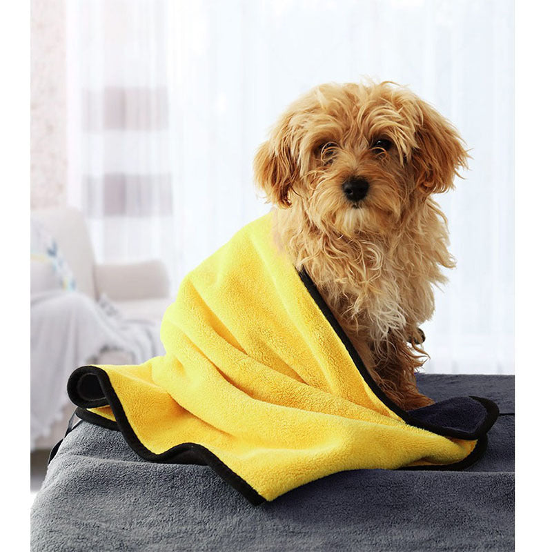 Toalha absorvente para animais de estimação