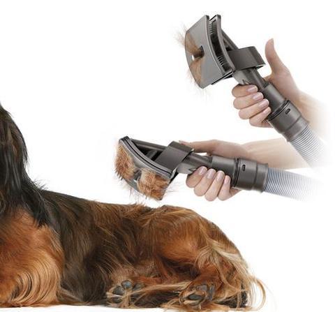 Escova para limpeza de animais de estimação, acessório para aspirador de pó e escova para animais de estimação