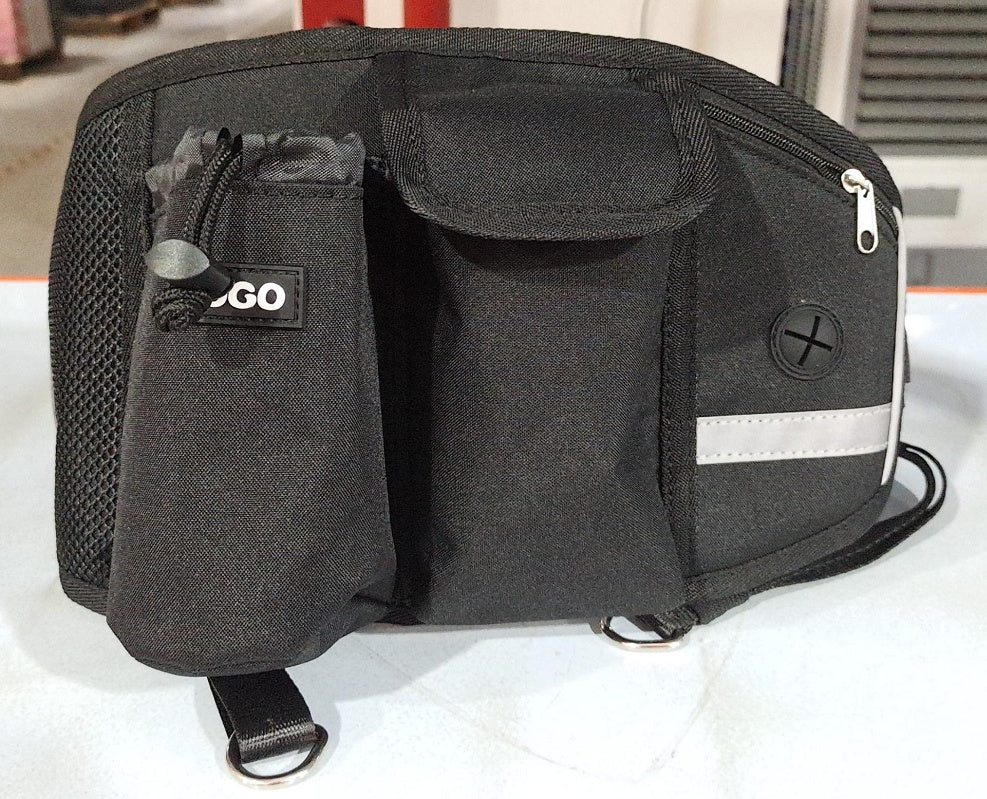 Coleira para treinamento de cães, bolsa de cintura, mãos livres.