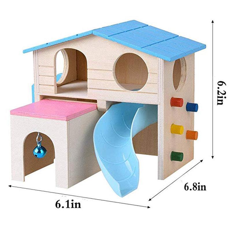 Gaiola para hamster acessórios ninho básico