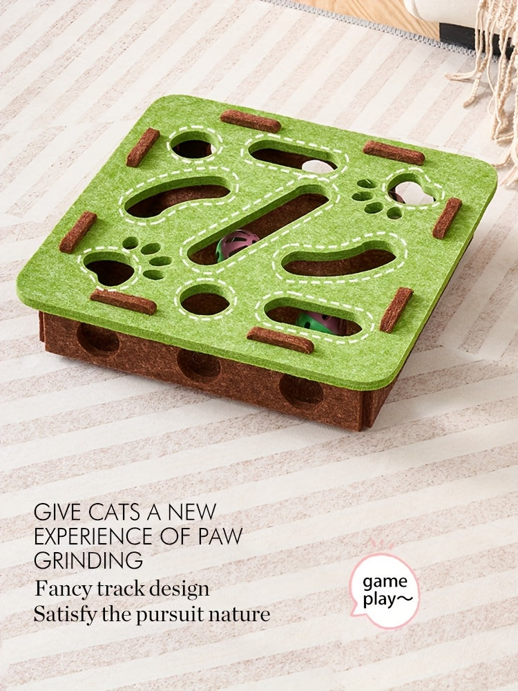 Gadget de Entretenimento para Animais de Estimação, um Brinquedo de Puzzle para Gatinhos, uma Caixa de Labirinto