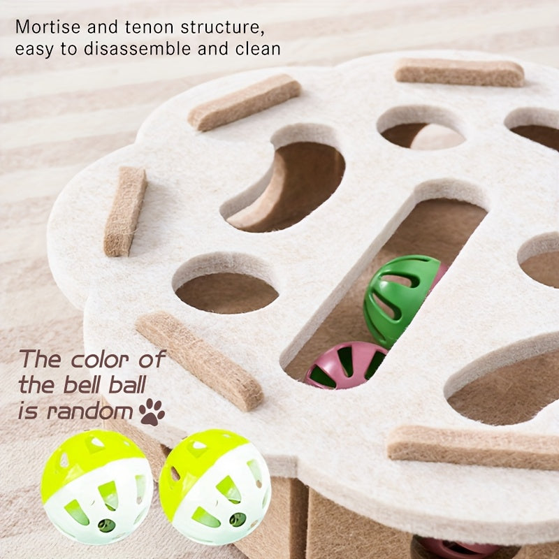 Gadget de Entretenimento para Animais de Estimação, um Brinquedo de Puzzle para Gatinhos, uma Caixa de Labirinto