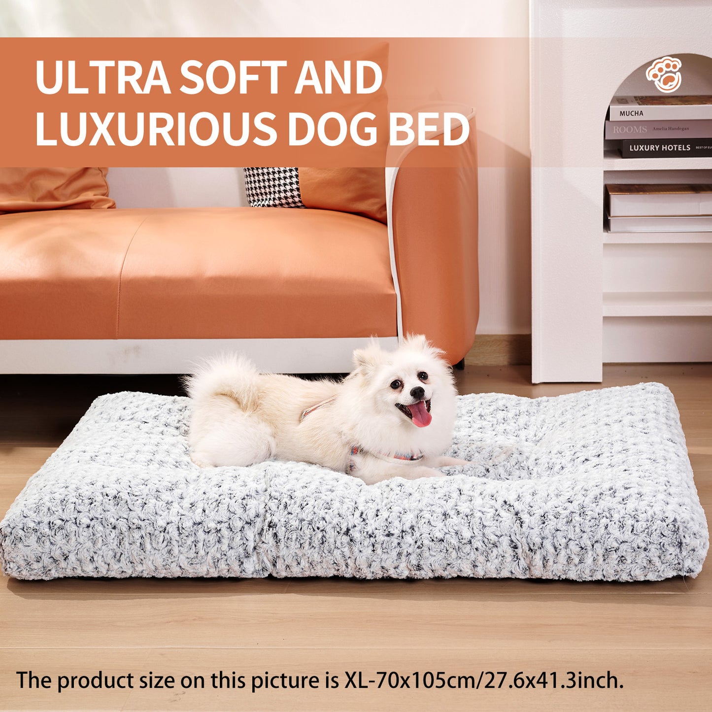 Cama para cão,  em veludo rosa, camas para cães pequenos, médios e grandes, circular em lã, macias e macias, tapetes para cães dormirem fofinhos