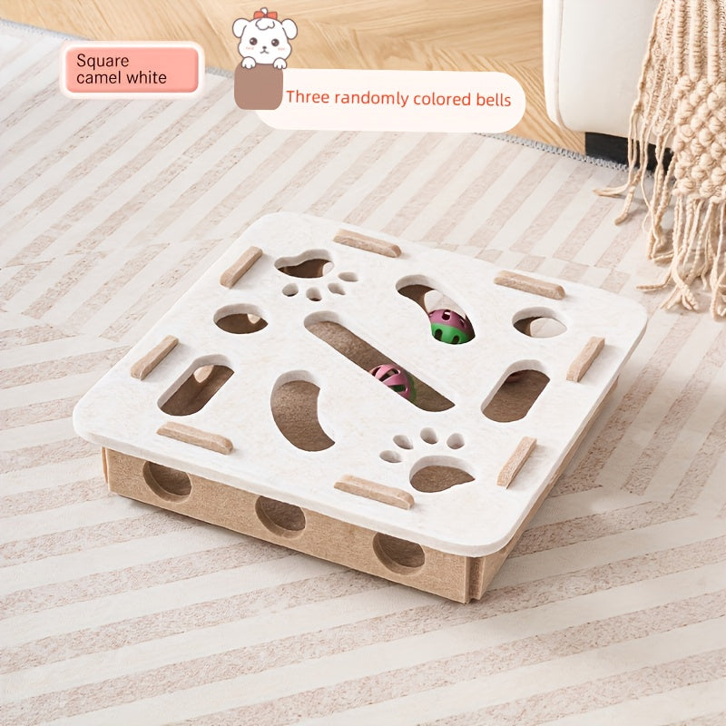 Gadget de Entretenimento para Animais de Estimação, um Brinquedo de Puzzle para Gatinhos, uma Caixa de Labirinto