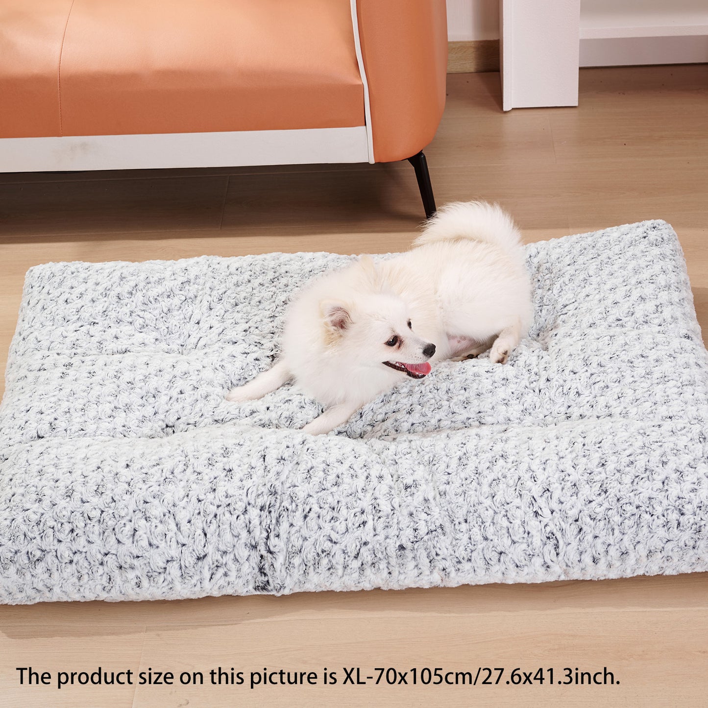 Cama para cão,  em veludo rosa, camas para cães pequenos, médios e grandes, circular em lã, macias e macias, tapetes para cães dormirem fofinhos