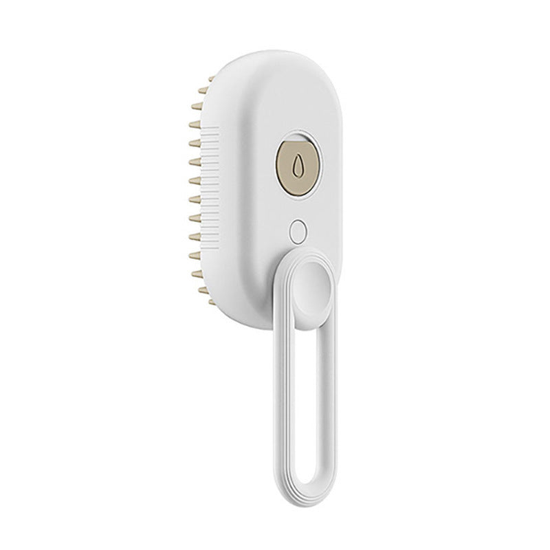 Escova elétrica para gatos e cães, escova vaporizadora 3 em 1 para massagem e remoção de pelos de gatos, pente para tosa de animais de estimação, produtos para animais de estimação