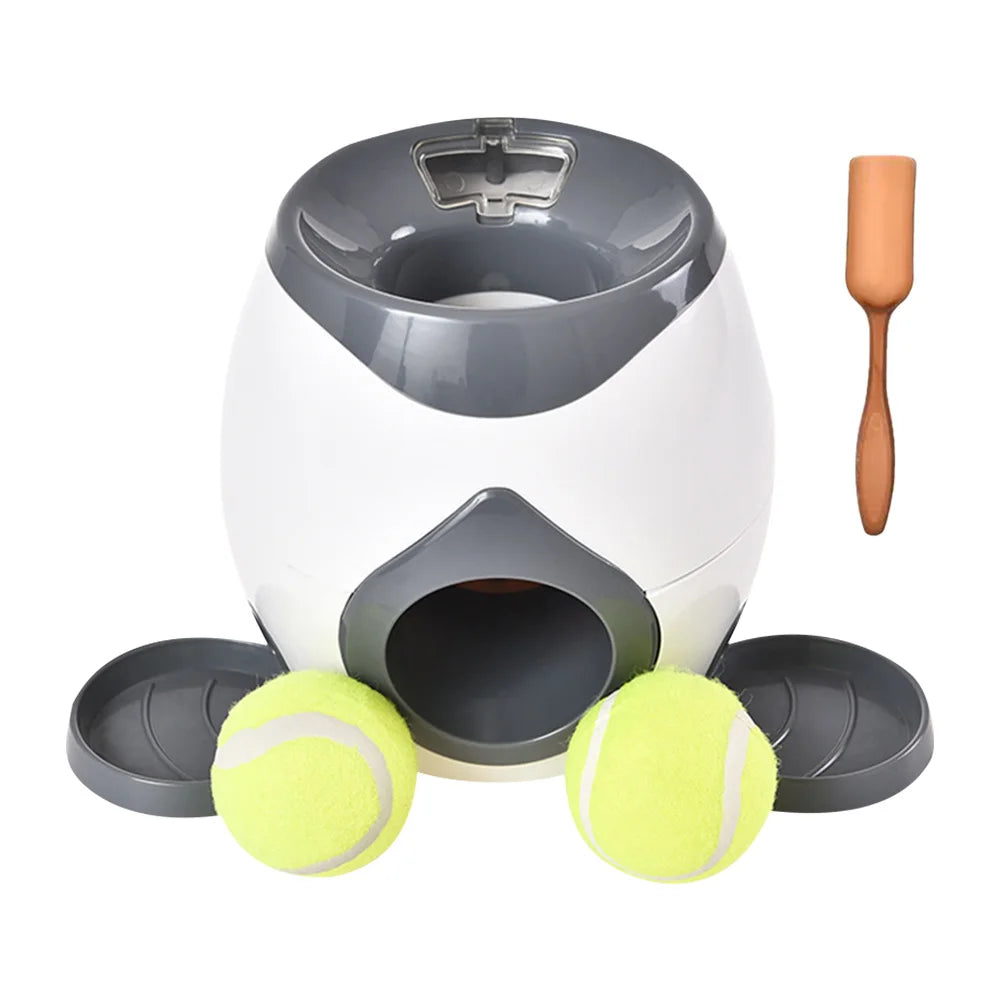 Automatic ball launcher for dogs, slow-moving, suitable for small and medium-sized dogs.