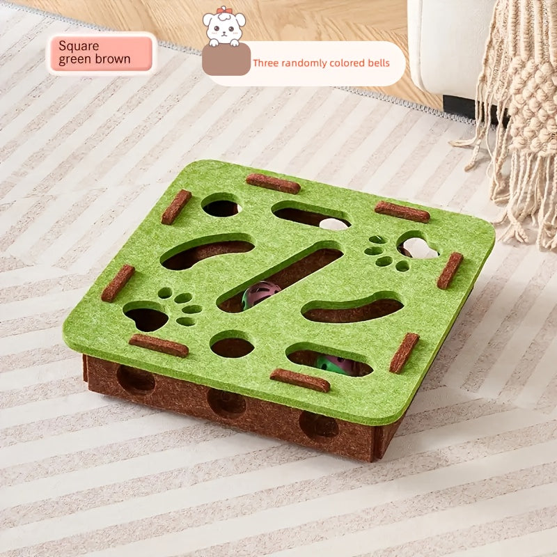 Gadget de Entretenimento para Animais de Estimação, um Brinquedo de Puzzle para Gatinhos, uma Caixa de Labirinto