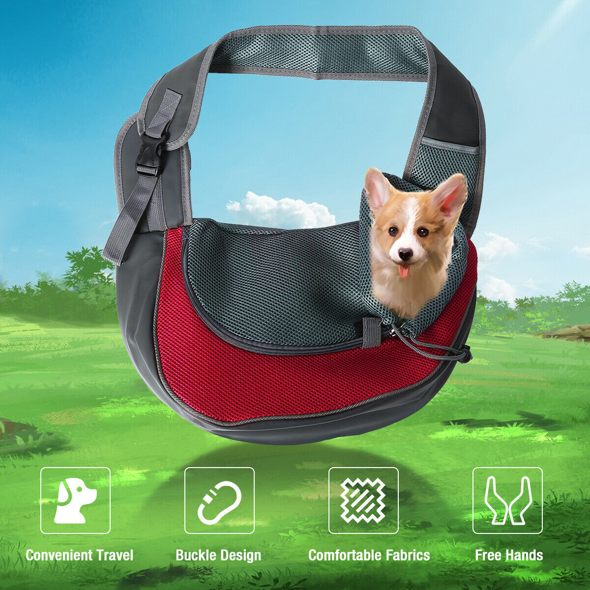 Bolsa transporte para cães