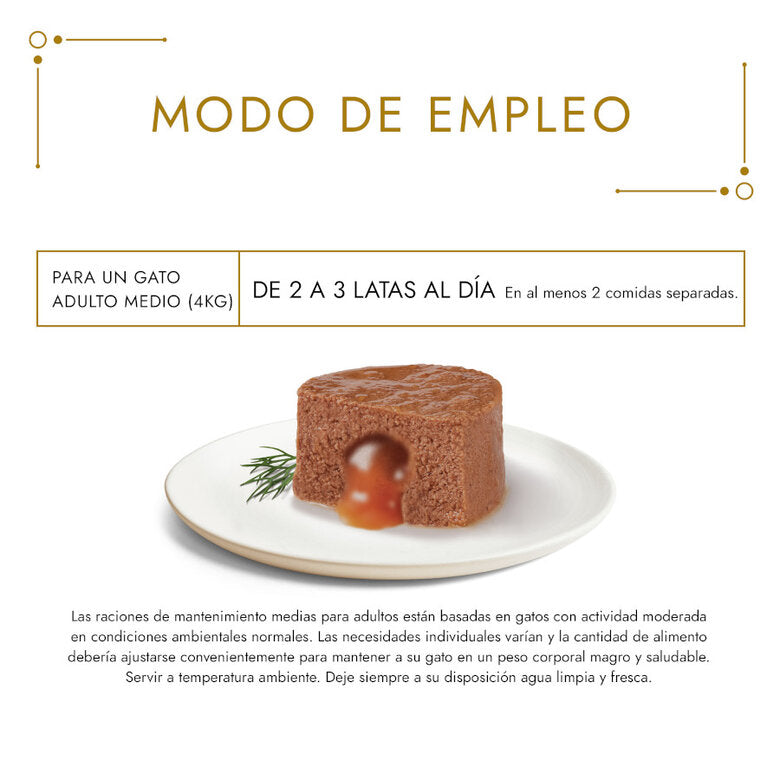 Gourmet Gold Fondant Atum patê em lata para gatos