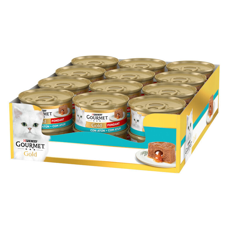 Gourmet Gold Fondant Atum patê em lata para gatos