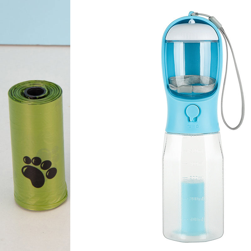 Garrafa de água portátil para cães e gatos