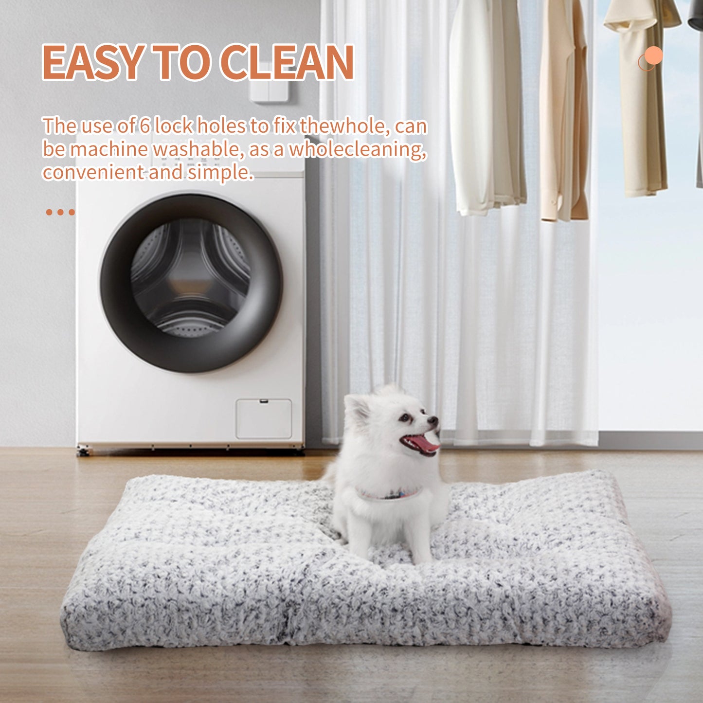 Cama para cão,  em veludo rosa, camas para cães pequenos, médios e grandes, circular em lã, macias e macias, tapetes para cães dormirem fofinhos
