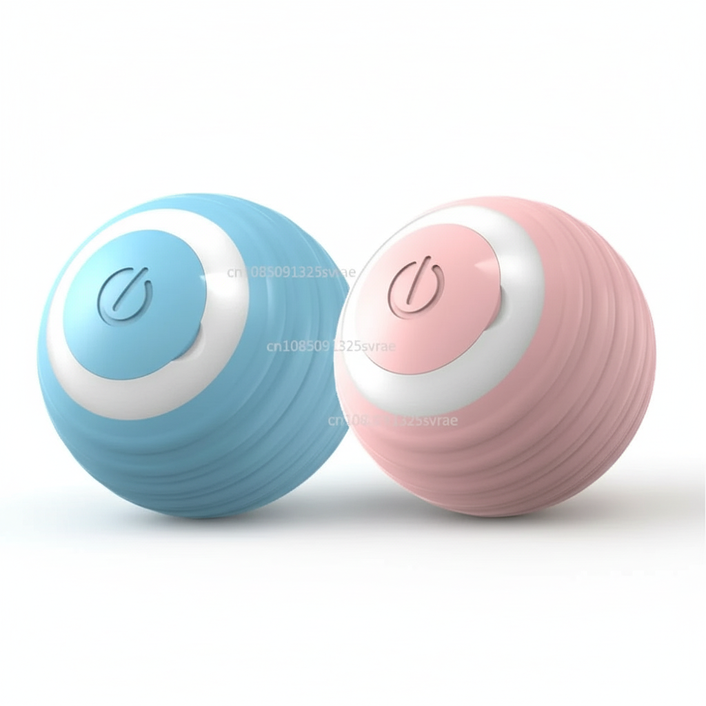 Bola Inteligente Interativa para Gatos - Brinquedo Automático Eletrónico