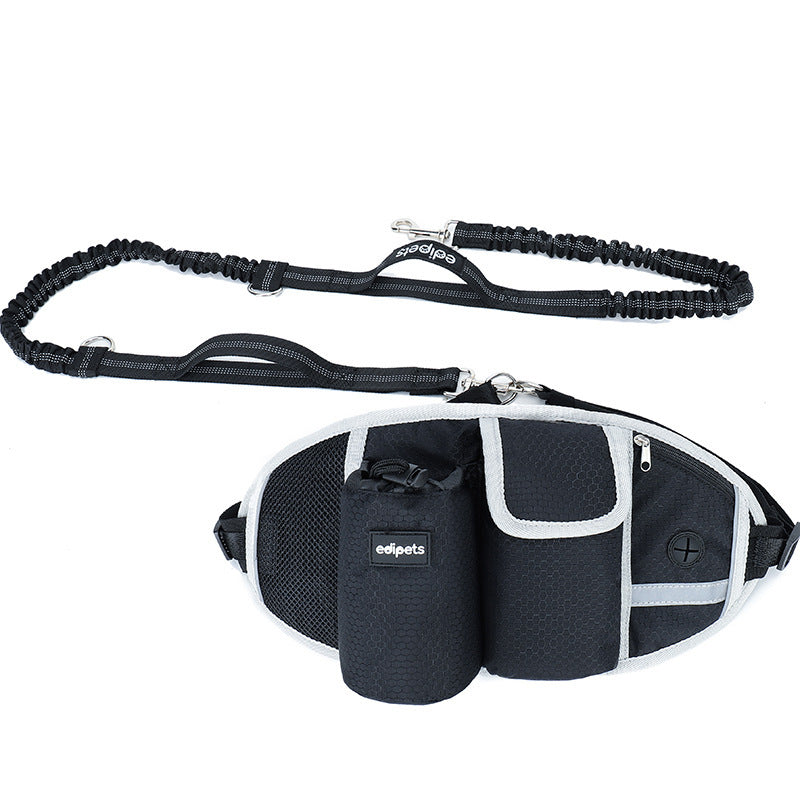 Coleira para treinamento de cães, bolsa de cintura, mãos livres.