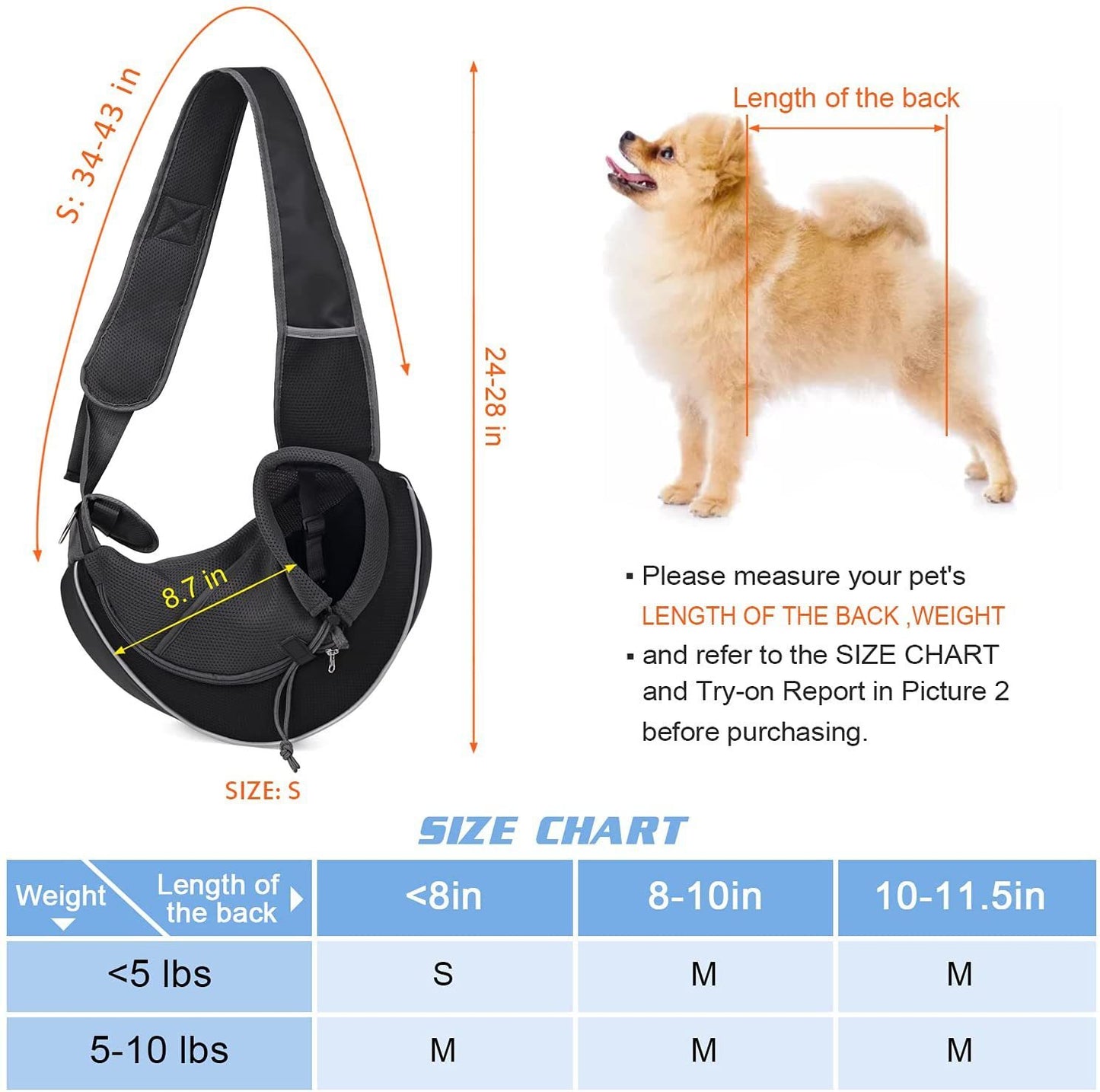 Bolsa de transporte portátil para cães, gatos e produtos para animais de estimação