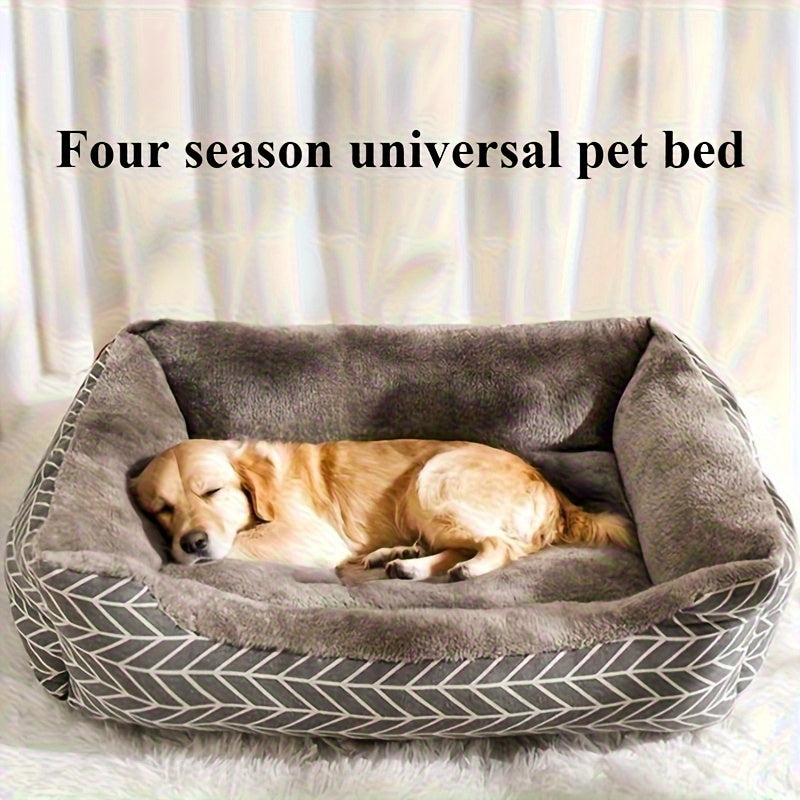 Cama Ortopédica para Cão com Capa Lavável Removível