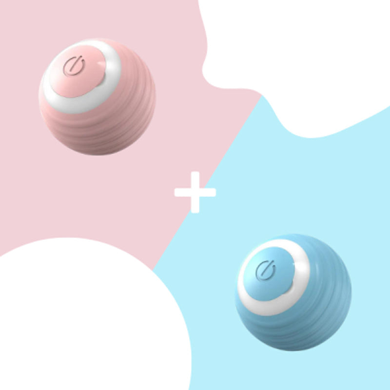 Bola de brinquedo inteligente para gatos, bola de brinquedo com movimento automático e quicante para gatinhos dentro de casa