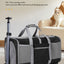 Mala de transporte multifuncional para animais de estimação, bolsa de transporte ajustável , portátil para cães e gatos ideal para passeios e viagens e