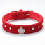 Coleira de veludo confortável Diamond Crown Pet Supplies