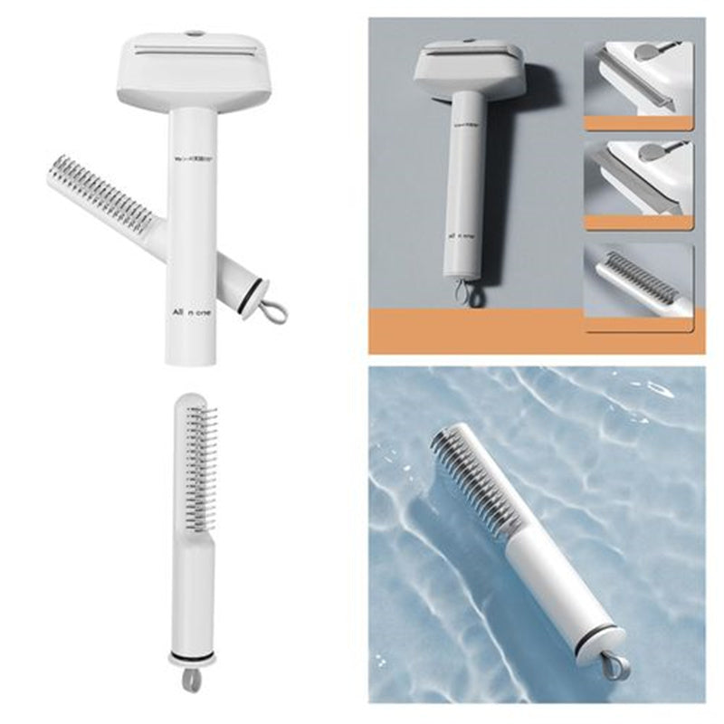 Pente desembaraçador 3 em 1 para pelos de animais de estimação, ideal para gatos e outros animais.