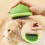 Escova removedora de pelos de gato, ferramenta de limpeza em forma de abacate para cães, pentes para animais de estimação, agulha de aço inoxidável, cuidados de limpeza para animais de estimação