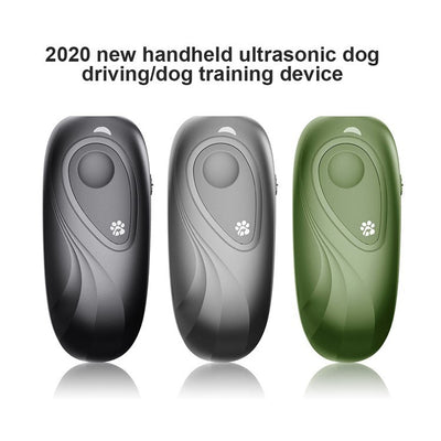 Repelente ultrassônico para cães, dispositivo portátil para treinamento de cães