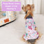 Pijamas  primavera verão, roupas para cães pequenos, menina e menino, roupas macias e elásticas para filhotes de chihuahua yorkshire, , gato,.