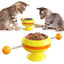 Brinquedos giratórios para gatos, suprimentos com catnip, brinquedos interativos de treinamento para gatos, acessórios para gatinhos, produtos para animais de estimação