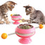 Brinquedos giratórios para gatos, suprimentos com catnip, brinquedos interativos de treinamento para gatos, acessórios para gatinhos, produtos para animais de estimação