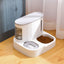 Bebedouro automático para gatos, alimentador de água integrado
