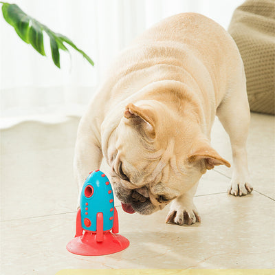 Brinquedos para cães Rocket, brinquedos para cães que vazam comida, brinquedos para mordidas resistentes a mordidas