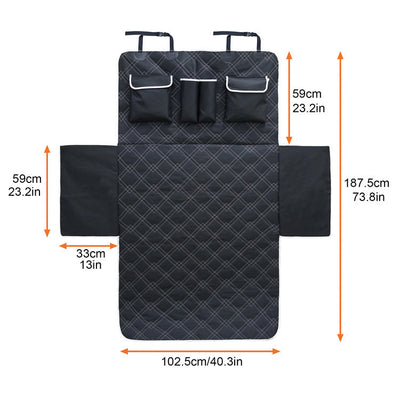 Tapete anti-sujeira para cães Car Pet Supplies