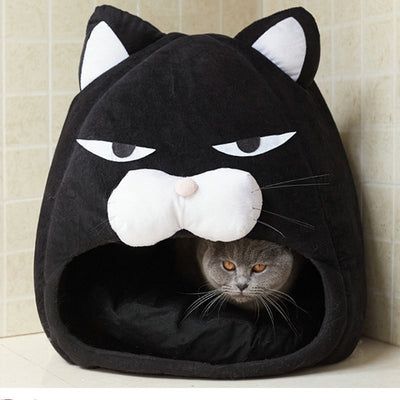 Cama para gato, tapete para areia para gatos, ninho para dormir, cama para animais de estimação