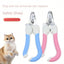 Tesoura de unhas para animais de estimação, cortador de unhas para cães e gatos, cortador de unhas, tesoura para animais de estimação, conjunto de necessidades diárias