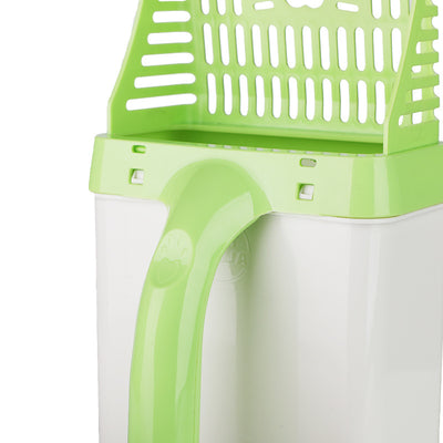Neater Litter Genie Scooper Cat Litter Sifter Scoop System Kitty Litter Scooper com sacos de resíduos extras da Neater Litter Scooper