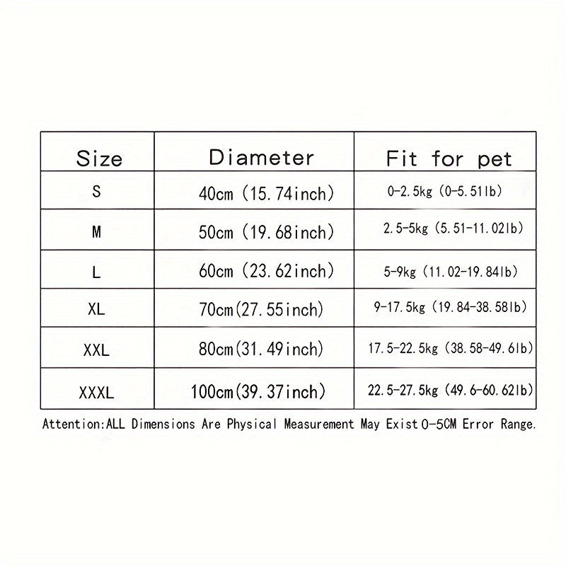 Cama de pelúcia macia Donut Cuddler de pele sintética para cães e gatos