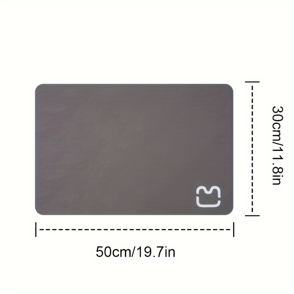 Tapete de alimentação personalizado para animais de estimação, tapete de alimentação super absorvente para cães e gatos